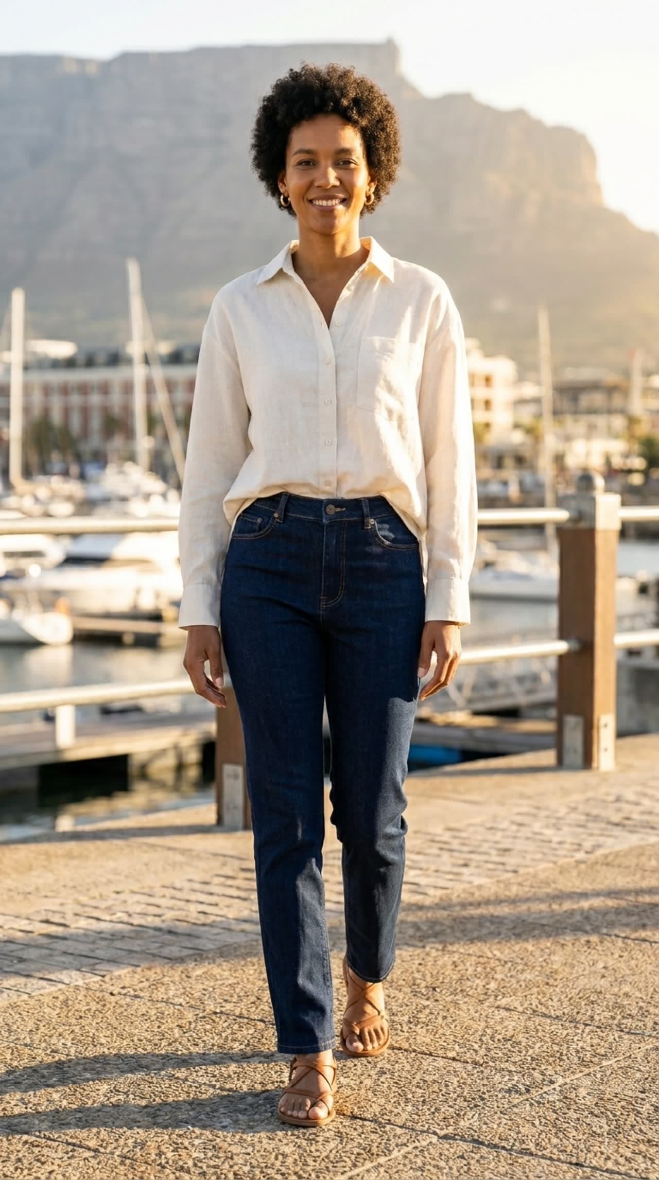 Cape Town · V&A Waterfront · linen and indigo