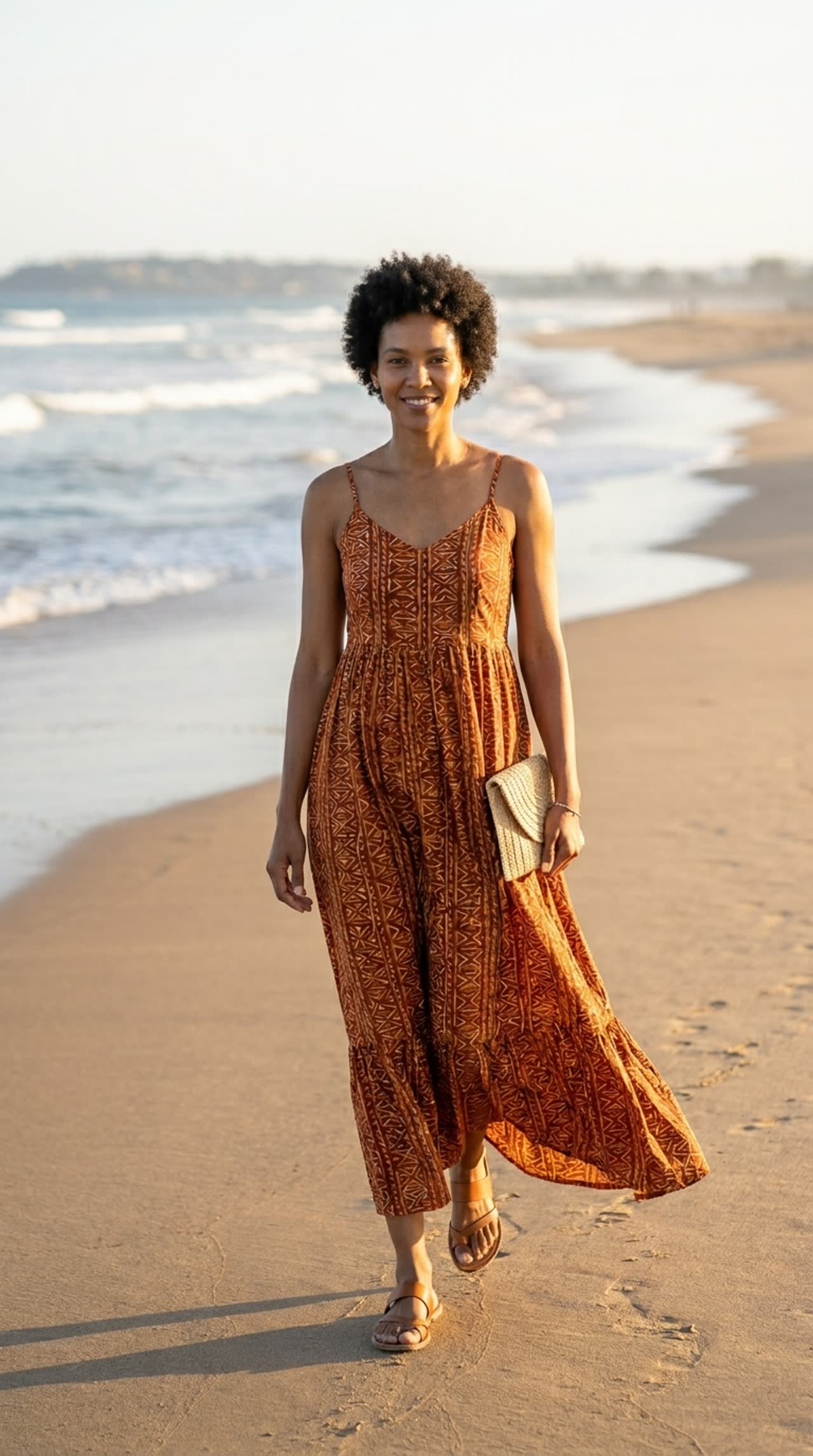 Durban North · beachfront · printed sundress